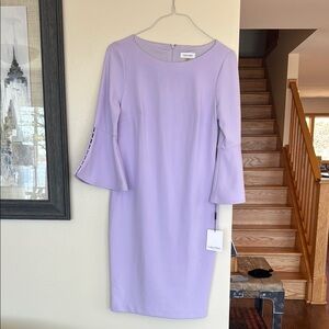 Calvin Klein Women's Lavender Dress